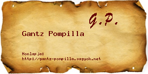 Gantz Pompilla névjegykártya